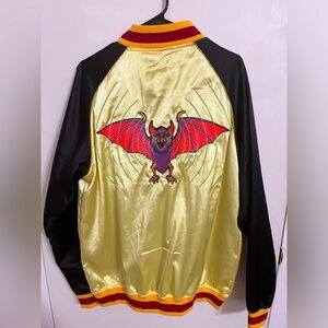 Modest Mouse Bat Ray Gold Bomber Jacket